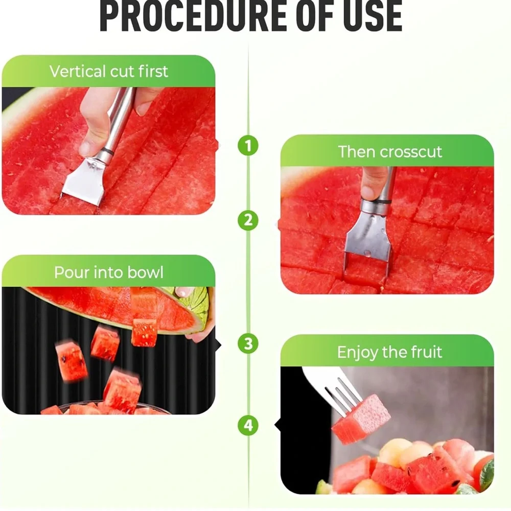 Stainless Steel Watermelon Forks